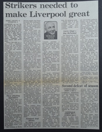 Strikers needed to make Liverpool great